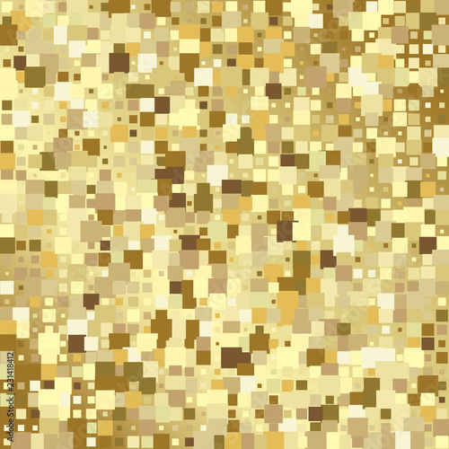 Fototapeta Naklejka Na Ścianę i Meble -  Luxury gold mosaic background or golden square tiles texture