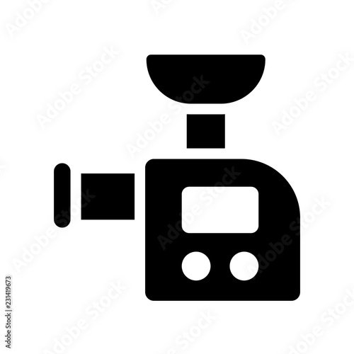 Meat grinder icon. Trendy Meat grinder logo concept on white background from kitchen collection