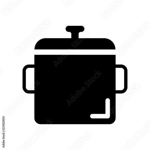 stew pot icon. Trendy stew pot logo concept on white background from kitchen collection