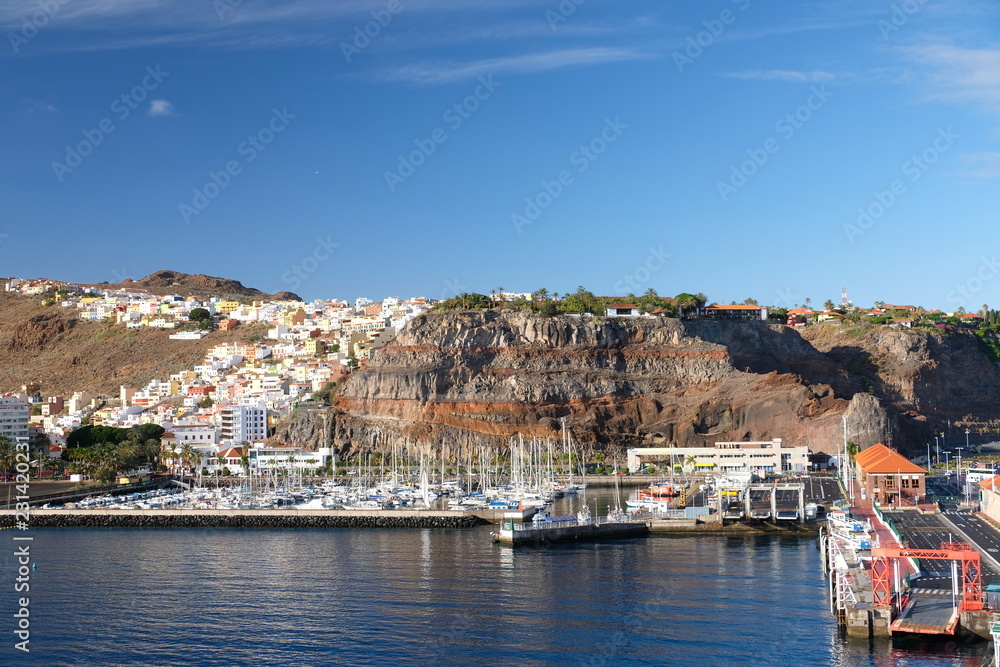 Port of San Sébastian La Gomera