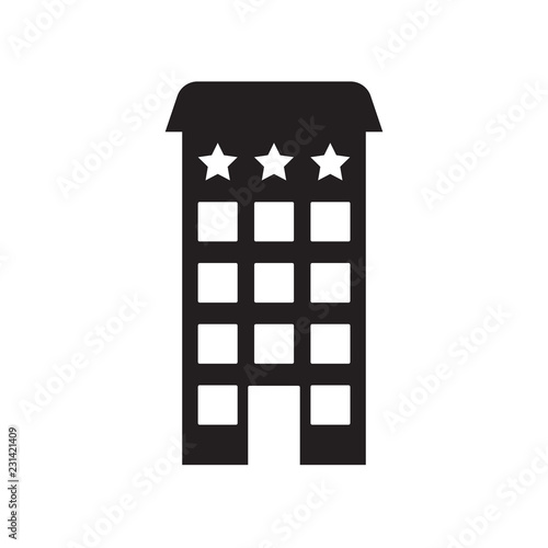 Resort icon. Trendy Resort logo concept on white background from Luxury collection
