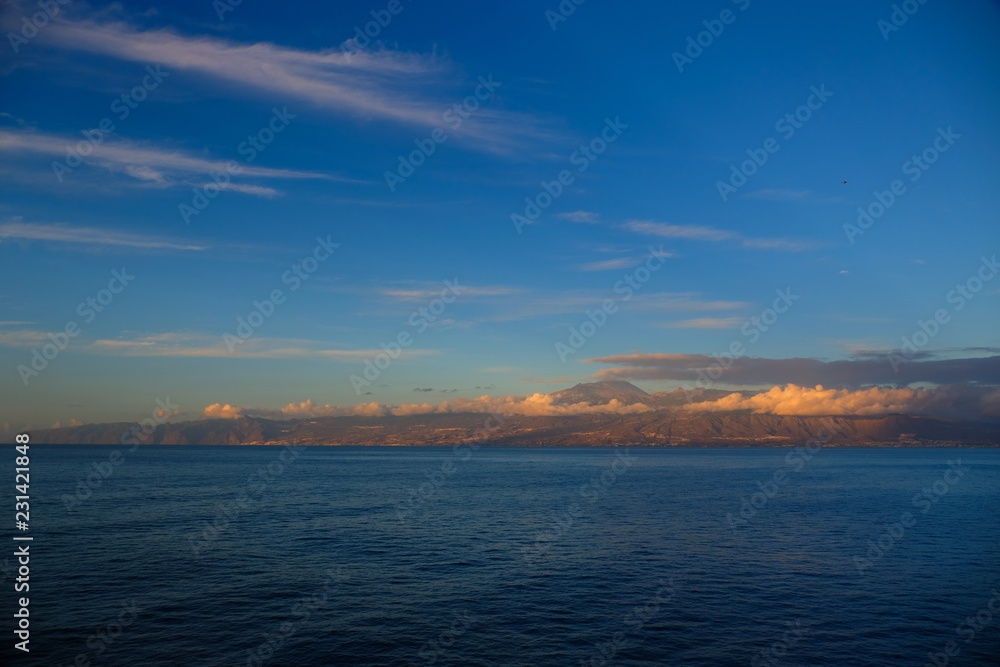 Beautiful Teide at sunset