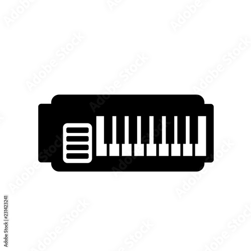 Synthesizer icon. Trendy Synthesizer logo concept on white background from Music collection