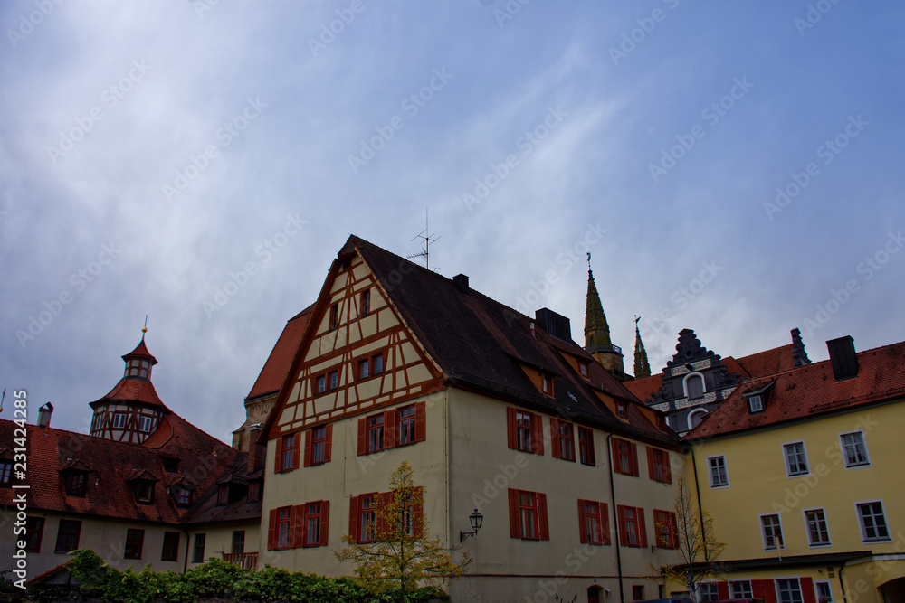 beautiful old town Ansbach
