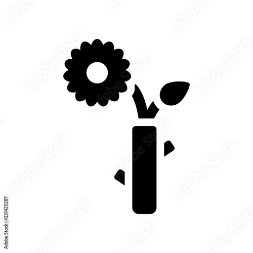 Budding Staff icon. Trendy Budding Staff logo concept on white background from Religion collection