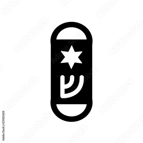 Mezuzah icon. Trendy Mezuzah logo concept on white background from Religion collection