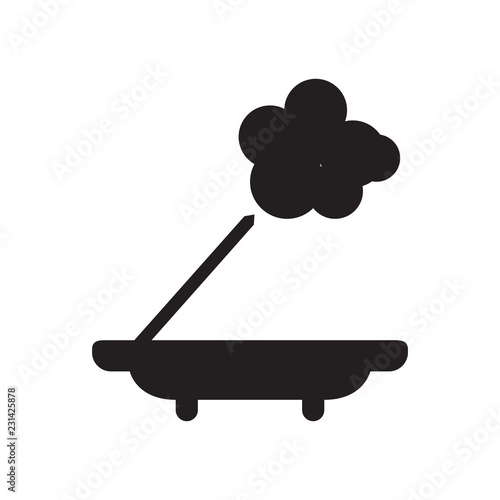 Aroma stimulation icon. Trendy Aroma stimulation logo concept on white background from sauna collection