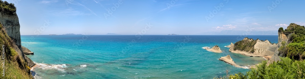 view of an island in mediterranean sea