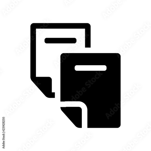 Copy icon. Trendy Copy logo concept on white background from User Interface and Web Navigation collection