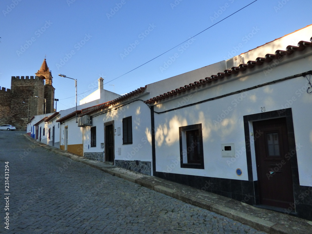 Portugal. Historical village of Mourao in Alentejo Portugal. Historical village of Mourao in Alentejo