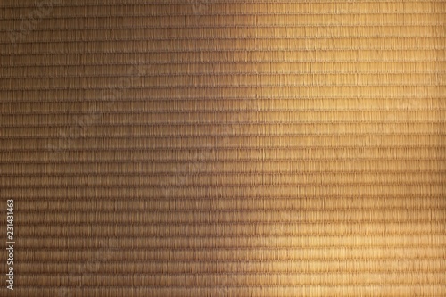 Light and shade on a Japanese tatami mat