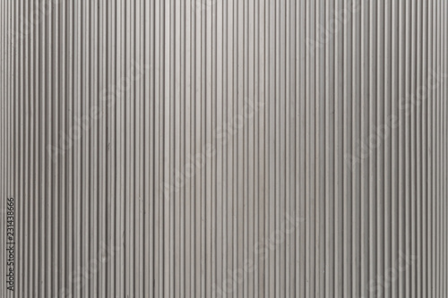 Zinc galvanized modern metallic sheet, gate texture, vertical texture