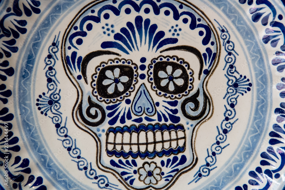cocina mexicana de talavera azul y blanca, diseños tradicionales de ...