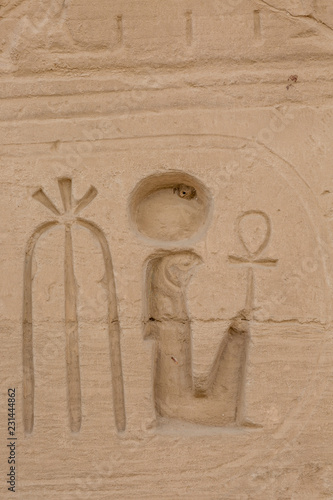 The temple in Karnak photo