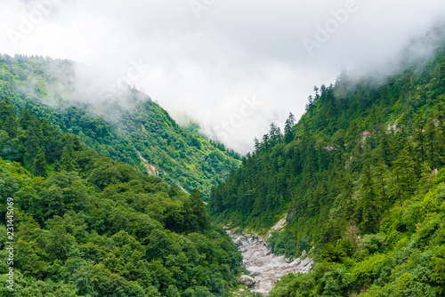 Obraz na płótnie Nature view in Annapurna Conservation Area, Nepal w salonie