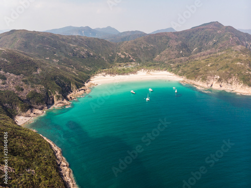 Long Ke Wan beach in Sai Kung, Hong Kong