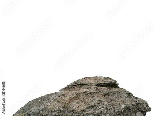 Rocky cliff on isolated background © Sumeth