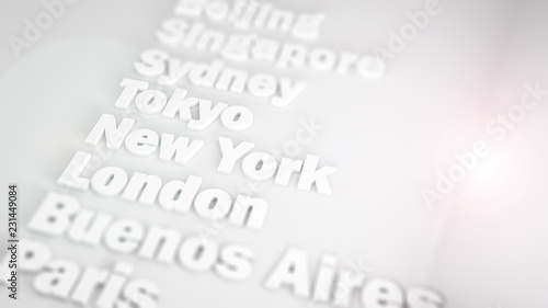 Photography 3D Cities Rendering