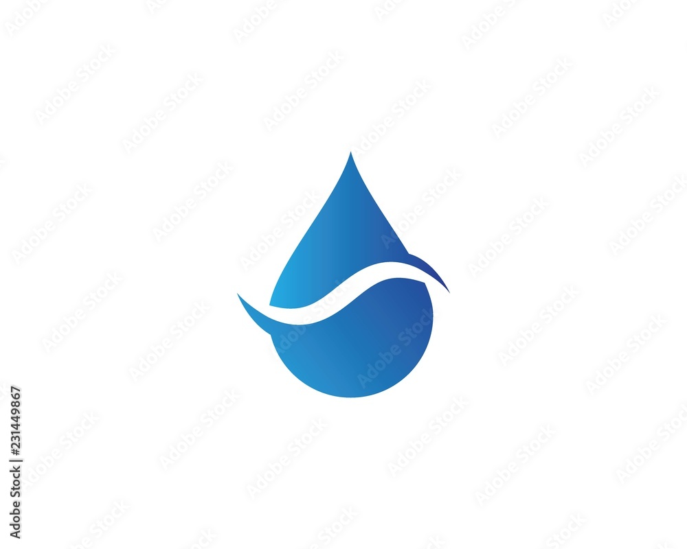 water drop Logo Template water drop Logo Template