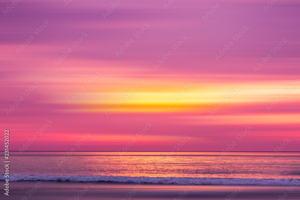Obraz premium sunset in the Ocean