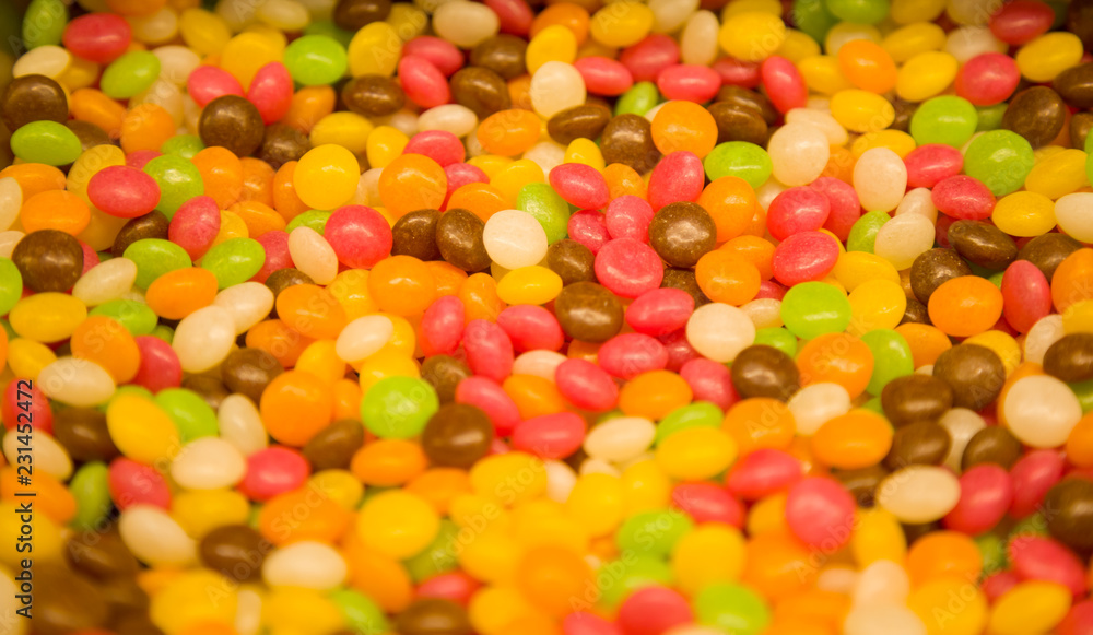 Close-up of colorful candy Close-up of colorful candy