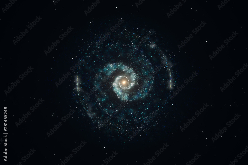 3d rendering, Brilliant nebula 3d rendering, Brilliant nebula