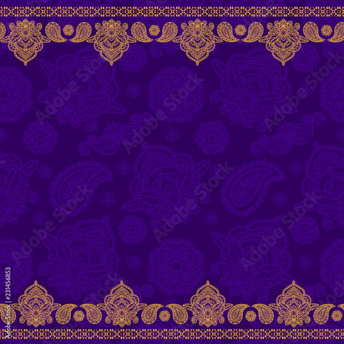 Sari indian seamless pattern