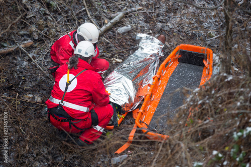 Photos Paramedics mountain rescue service