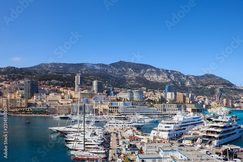 Fototapeta Naklejka Na Ścianę i Meble -  Monaco Cityscape
