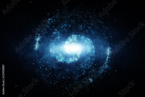 Fototapeta Naklejka Na Ścianę i Meble -  3d rendering, Brilliant nebula