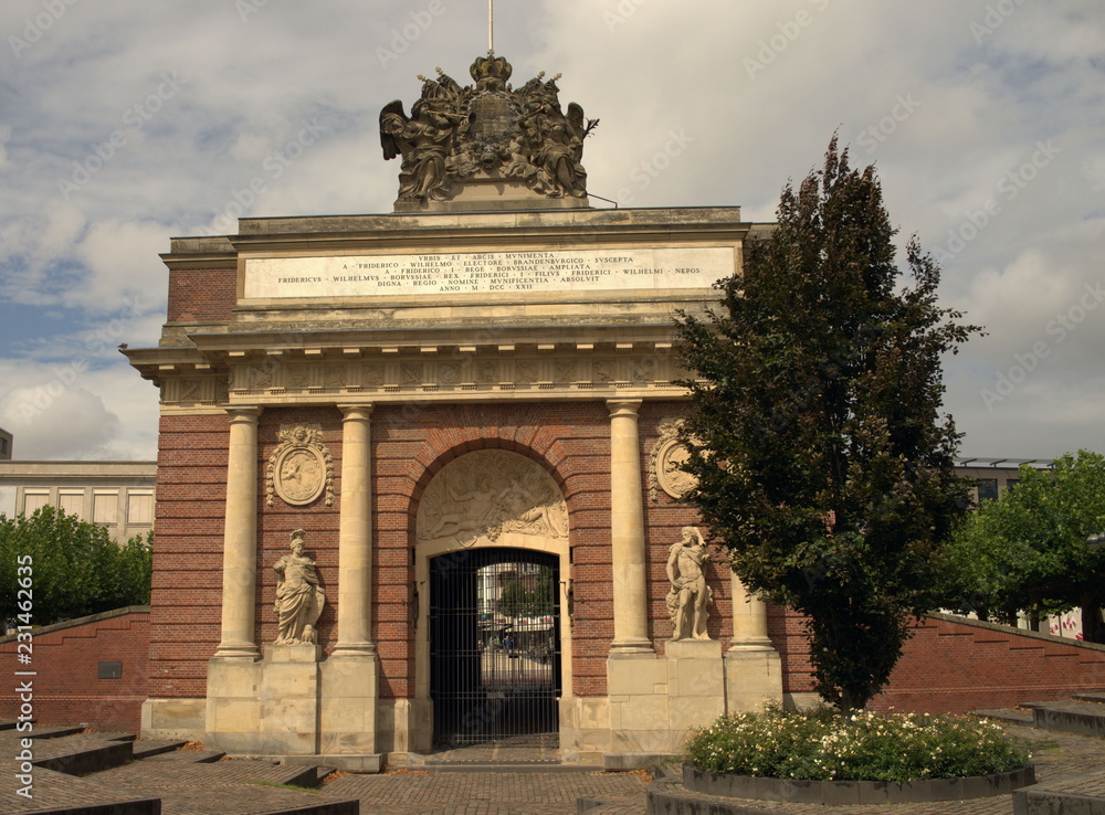 Berliner Tor in Wesel am Niederrhein, Deutschland Stock Photo | Adobe Stock