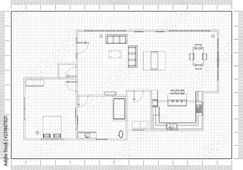 Floor plan Blueprint 