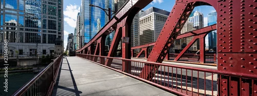 Obraz  z motywem Chicago bridge