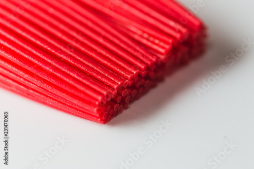 close-up of a silicone pastry brush