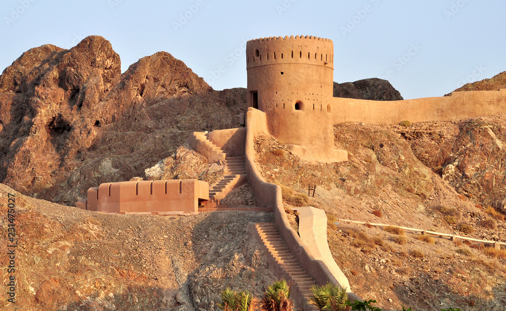 ancient fortress in muscat 