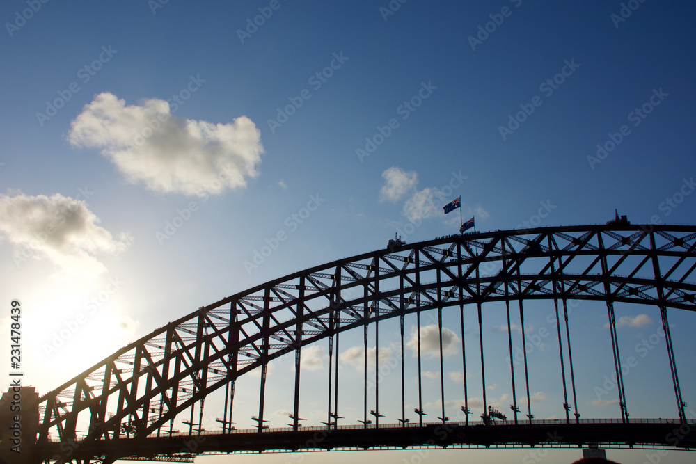 Obraz premium Harbor bridge Sydnay