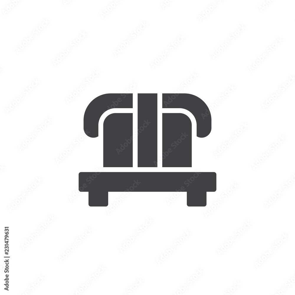 Nigari sushi roll vector icon. filled flat sign for mobile concept and web design. Asian food simple solid icon. Symbol, logo illustration. Pixel perfect vector graphics