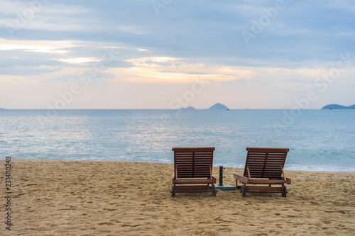 chairs on the beach