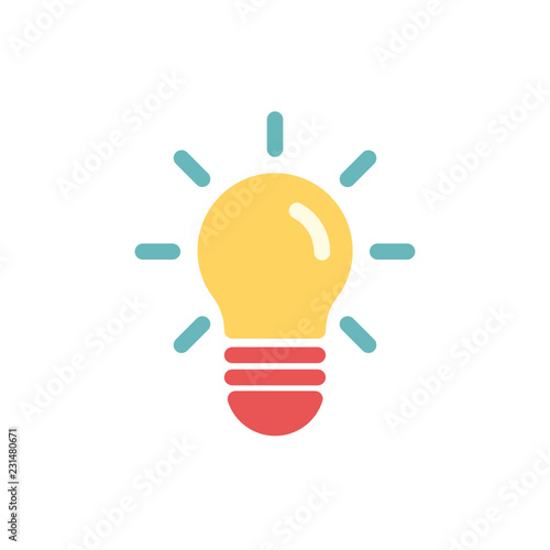 brainstorming flat icon