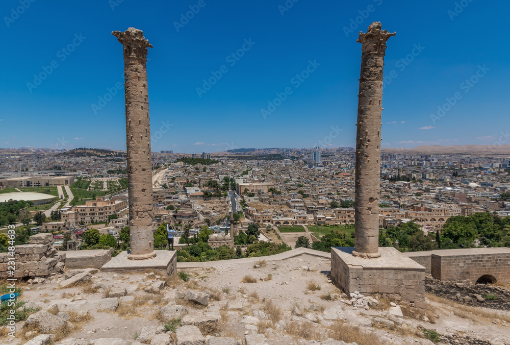 Urfa, Turkey - few chilometers distant from the Syrian border, Urfa is a multiethnic city with a Turkish, Kurdish, and Armenian heritage. Here in particular the Old Town