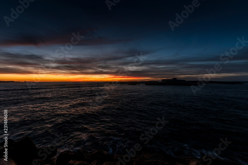 Sunset at Essaouira s Beach Morocco