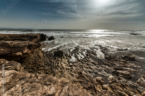 Atlantic coast near Essaouira, Morocco. © szymon