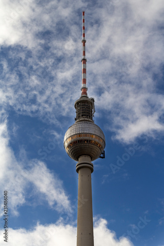 Television Tower in Berlin - Stock image