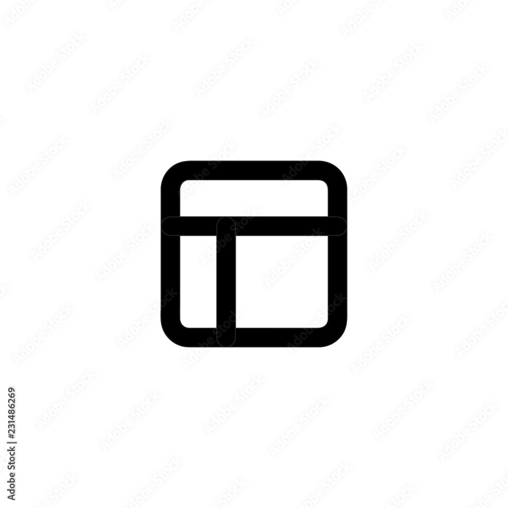 Layout vector icon isolated on background. Trendy sweet symbol. Pixel perfect. illustration EPS 10. Layout vector icon isolated on background. Trendy sweet symbol. Pixel perfect. illustration EPS 10.
