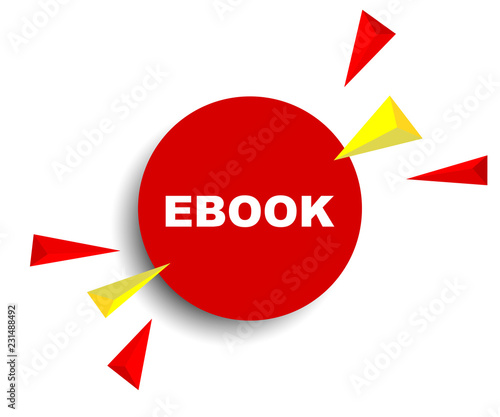 Free Download red vector banner ebook - GFXLoad