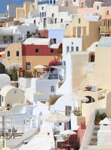 Magnificent view of Santorini, Greece © Slepitssskaya