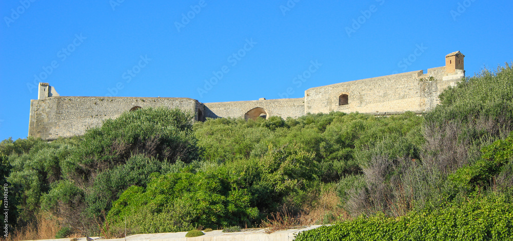 Fototapeta premium Fort Carré d'Antibes Côte d’Azur Frankreich