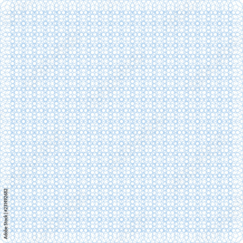 Blue, background. Guilloche. A complex pattern. You can use the certificate, diploma, banknotes. Ornament