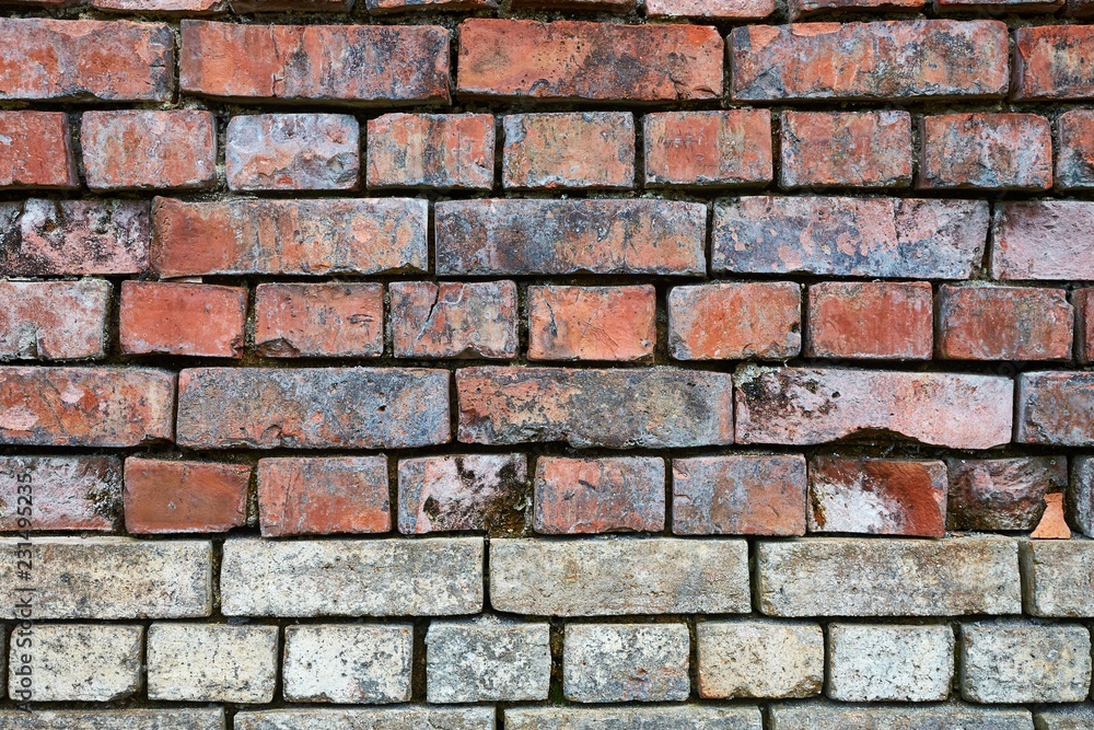 custom made wallpaper toronto digitalBrick Wall Closeup