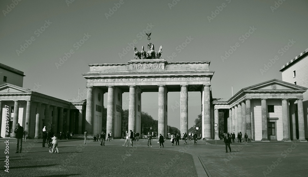 Obraz premium Brandenburger Tor, Berlin